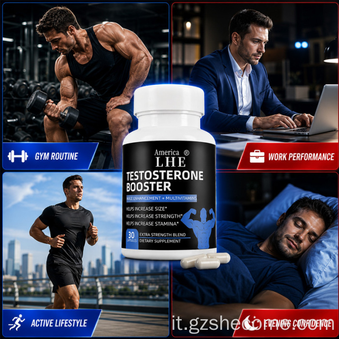 Supporto energetico in capsule booster alle erbe